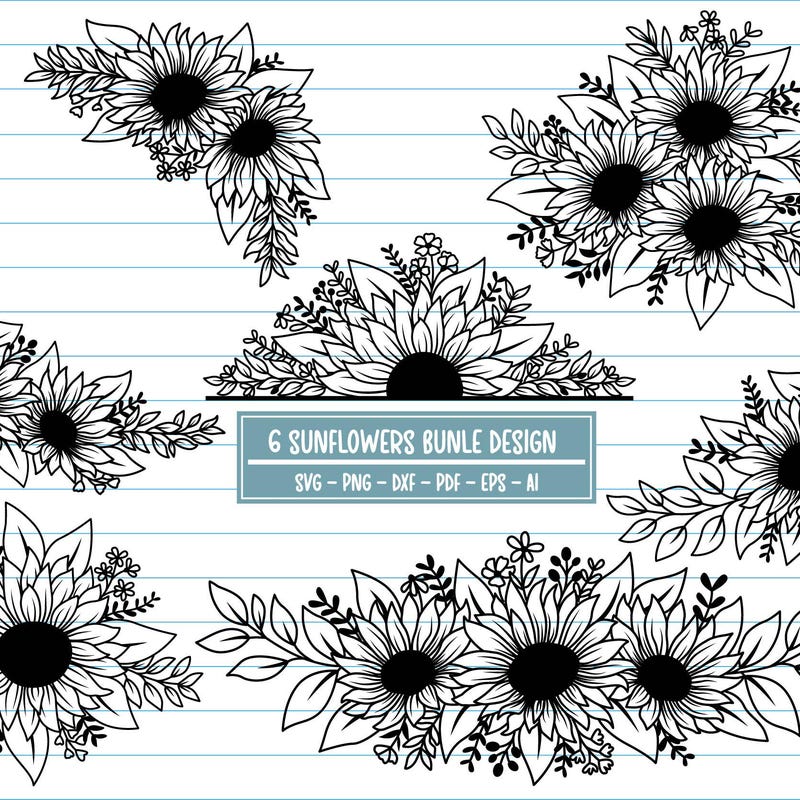 Sunflower Hand Print Art - Etsy