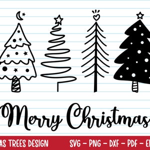 Christmas Svg Files, Christmas Tree Svg, Merry Christmas Svg, Christmas Svg For Shirt, Christmas Clipart, Svg Files For Cricut.