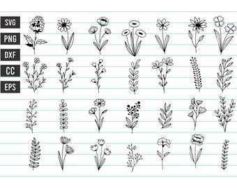 Blumen-Svg-Datei, Blumen-Svg-Dateien für Cricut, Blumen-Svg-Dateien, Blumen-Svg-Dateien für Cricut, Blumen-Svg-Dateien, Png-Dateien, geschnittene Dateien