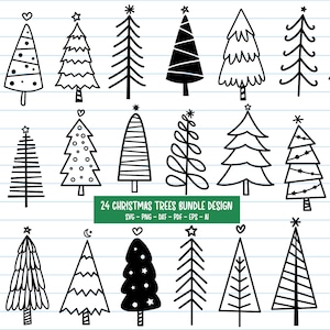 Weihnachtsbaum-Svg-Bundle, Weihnachtsbaum-Svg, Weihnachten-Shirt-Svg, Weihnachtscliparts, Weihnachtsschnitt-Dateien, Schneidedatei für Cricut, Silhouette.