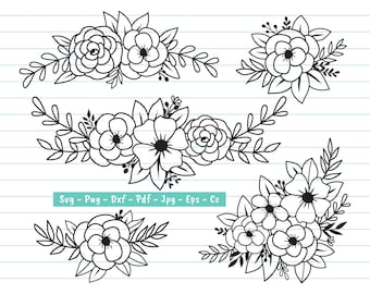 Download Floral Svg Etsy