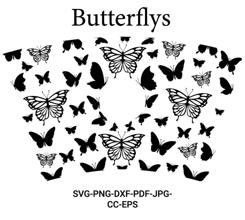 Free Free 184 Butterfly Starbucks Cup Wrap Svg Free SVG PNG EPS DXF File