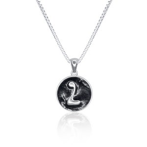 Assyrian Initial Necklace
