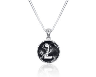 Assyrian Initial Necklace