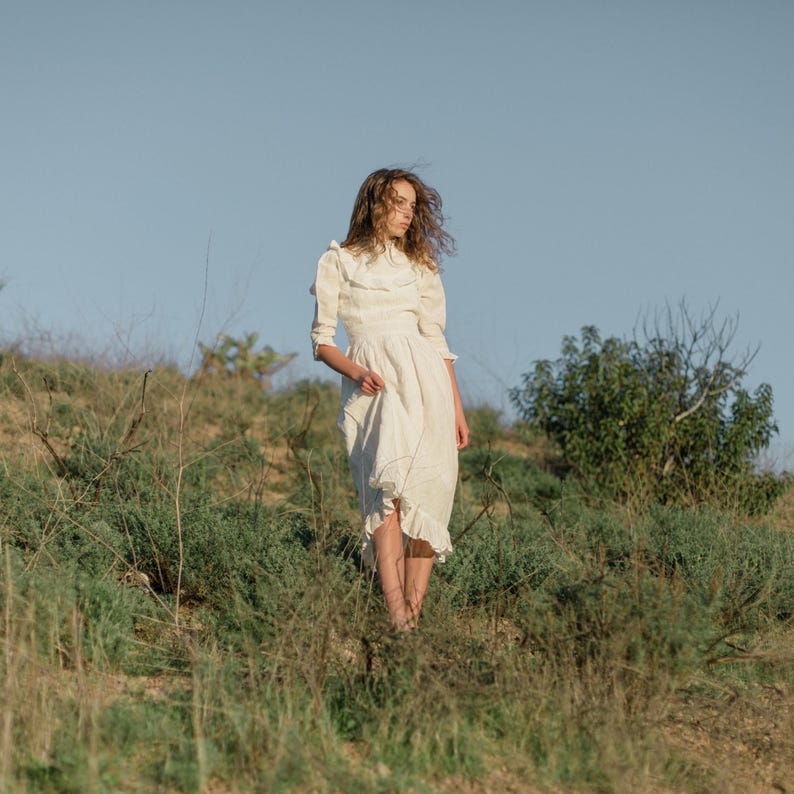 Ettie + H Sydney Dress- White Whales