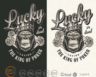 Download Poker King Svg Etsy