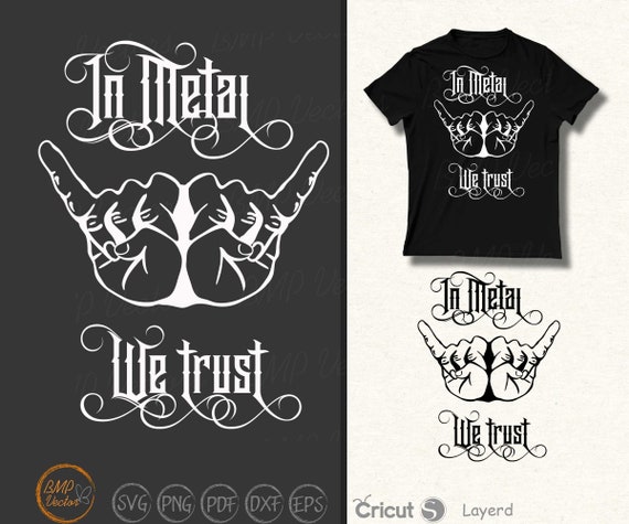 Metallica SVG: Rock Metal Band Logo (Digital Download)