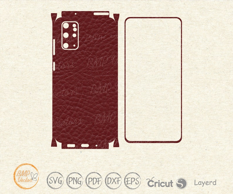 Download Electronics Accessories Phone Printable Vinyl File Silhouette Cricut Phone Skins Samsung Galaxy S20 Plus Skin Cut Template Vector Samsung Skin Svg Cut File