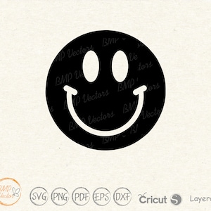 Smile Svg, Smiley Face Emoji Svg, Happy Face Clipart Svg, Happy Svg ...