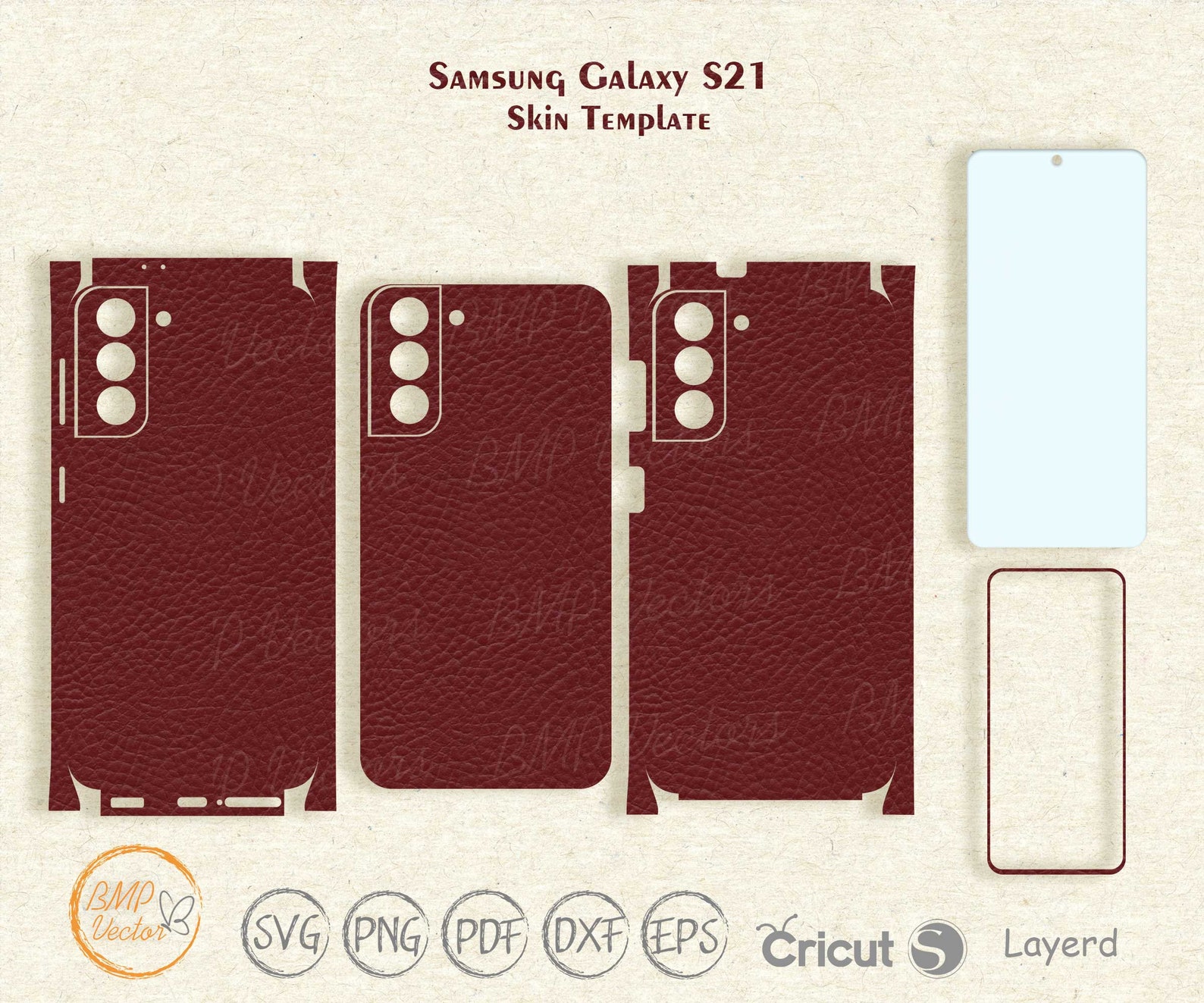 Samsung Galaxy S21 skin cut template vector Samsung skin svg Etsy