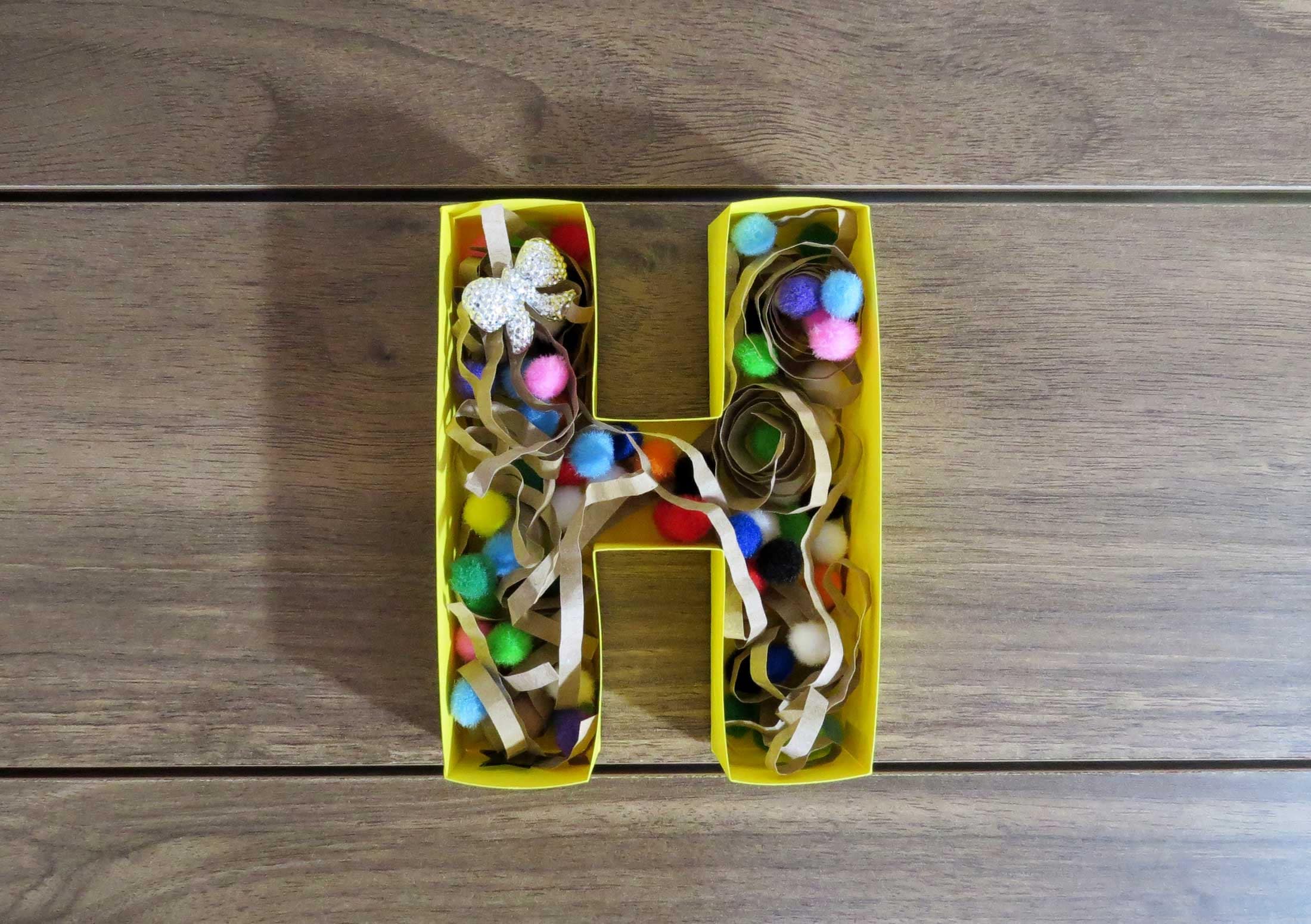 3D Alphabet Letters Box AZ 09 Die Cut Template 3D Letters Etsy