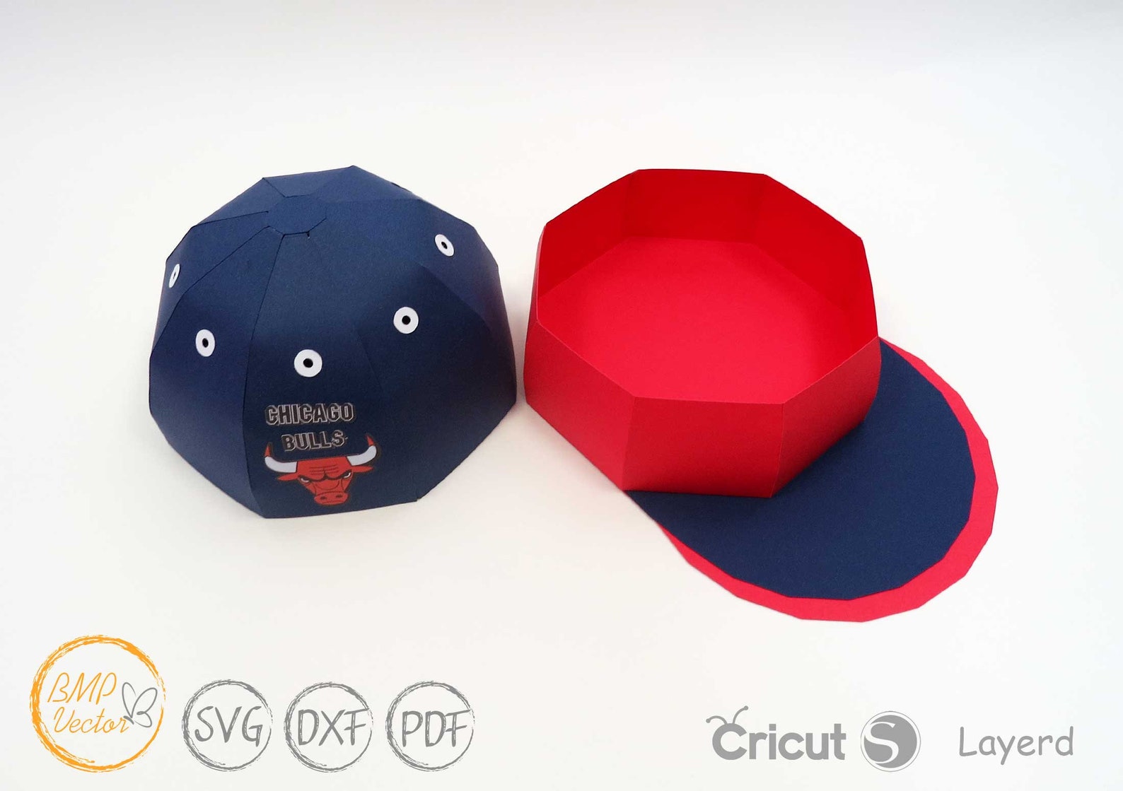 Baseball Cap Box SVG File 3D Gift Box Favour Baseball Cap Etsy Australia