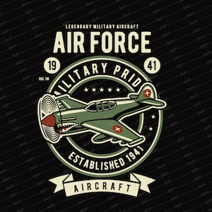 Air Force svg - Luchtmacht vector - vliegtuigen svg - vliegtuigen vector - vliegtuig vector - Tshirt ontwerp - cdr - psd - svg - Ai