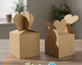 Christmas Apple Box Template SVG, Cricut, Silhouette (Digital Download)