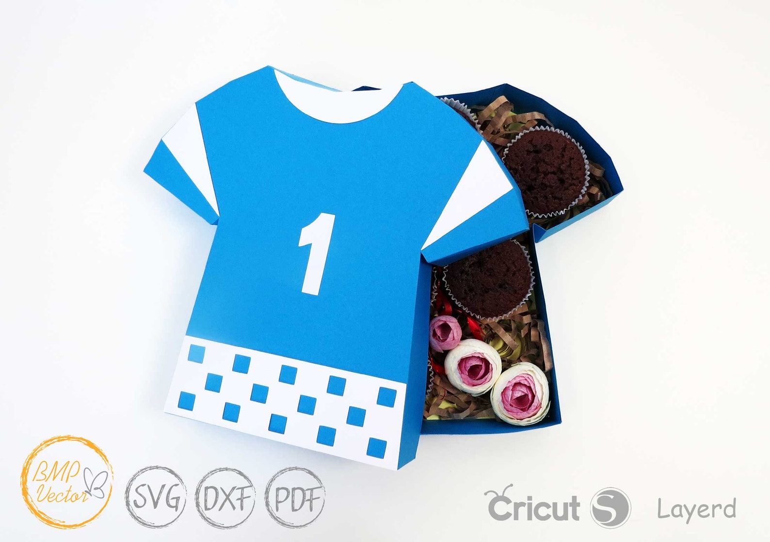 Jersey Gift Box Svg Sports Uniform Box Football Uniform Box Etsy