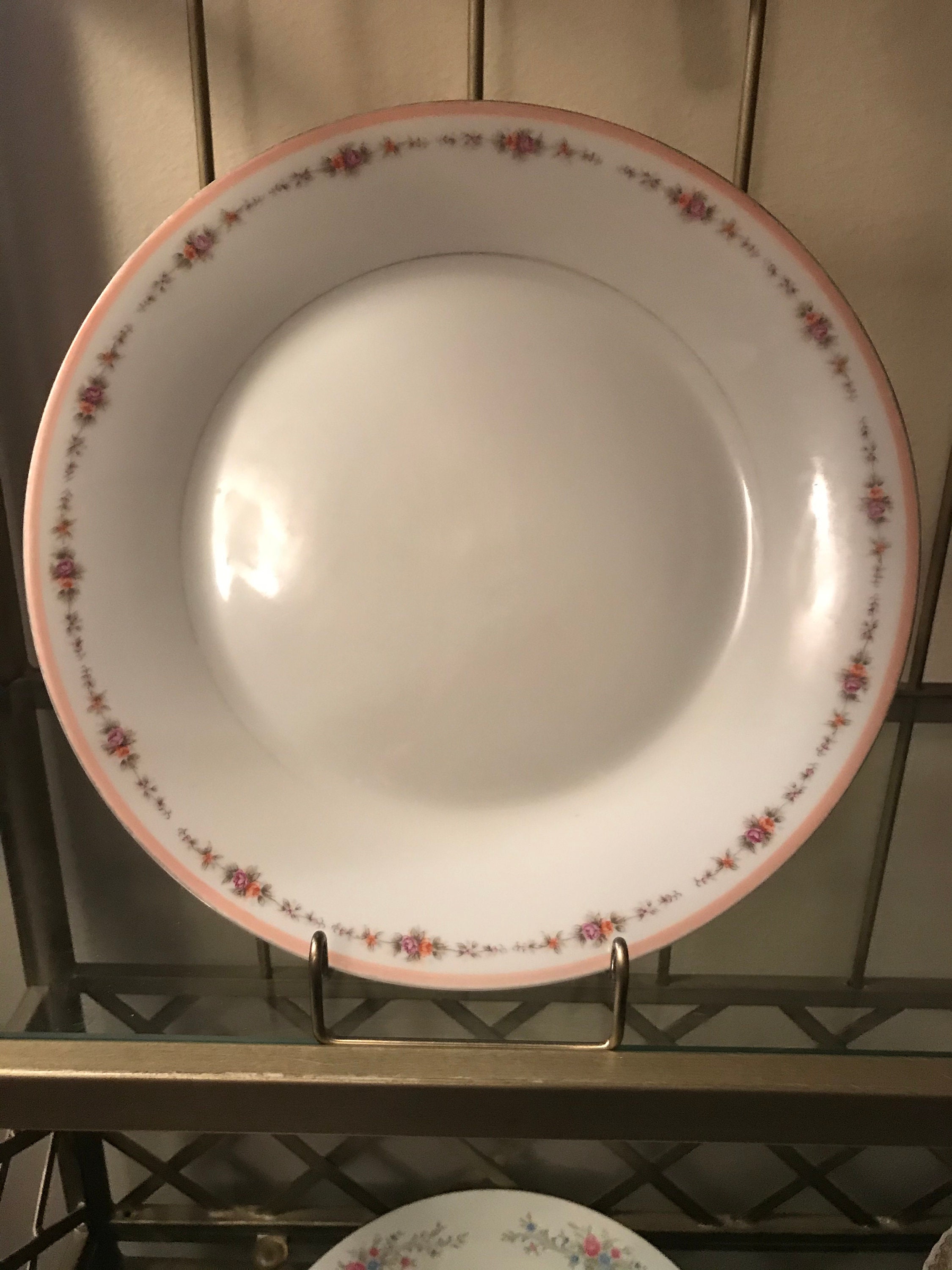 Harmony House Dinner Plate Rose Pattern 3641 Etsy