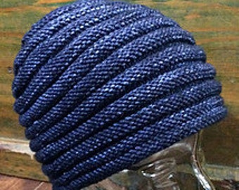 Knitted Hat Pattern - Thermal Beehive Knitting Pattern