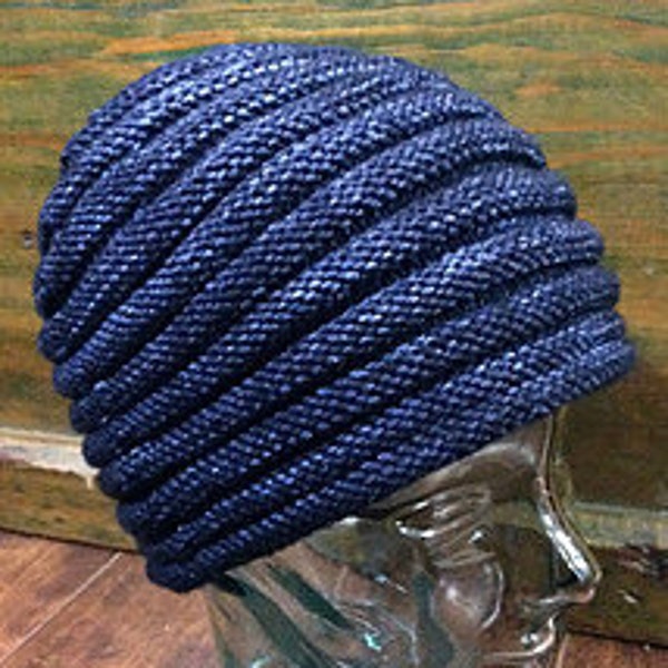 Knitted Hat Pattern - Thermal Beehive Knitting Pattern