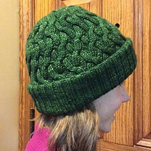 Patrón de gorro de punto - Patrón de tejido Running Wild