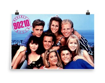 Beverly Hills 90210 Poster Dylan Brenda Once More With Love Etsy