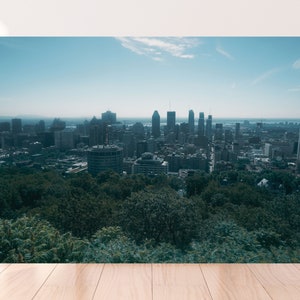 Mount Royal Photography Print - Montreal, Canada, Mountain, Skyline, Views