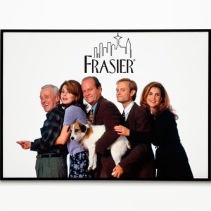 Digital File - Frasier Poster - TV Show, Television, TV, Kelsey Grammer