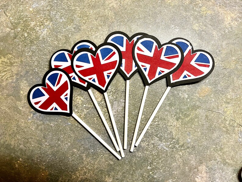 Jubilee Cake Topper Queen Jubilee Decor Jubilee Garland Etsy UK