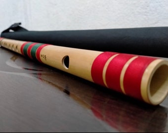 G Bass Bansuri Flute | Easy Play, Beautiful Sound | 26" Handmade Indian | a2gFlutes
