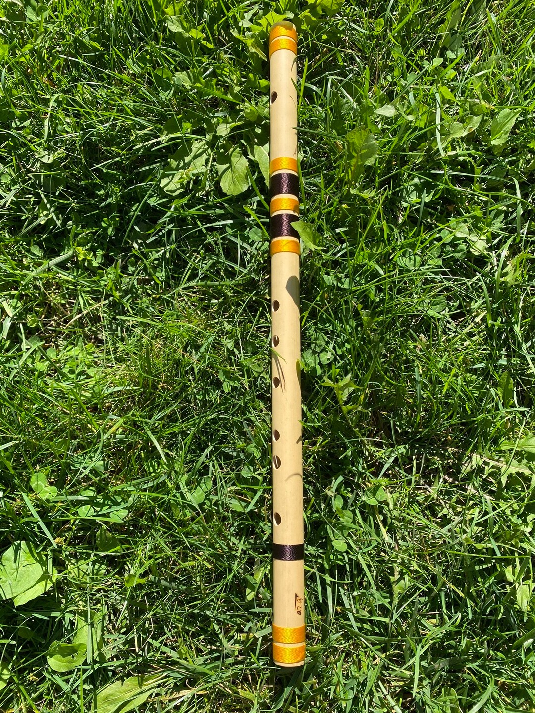 Authentic Flute in A sharp Bass Scale Bamboo Professional Etsy