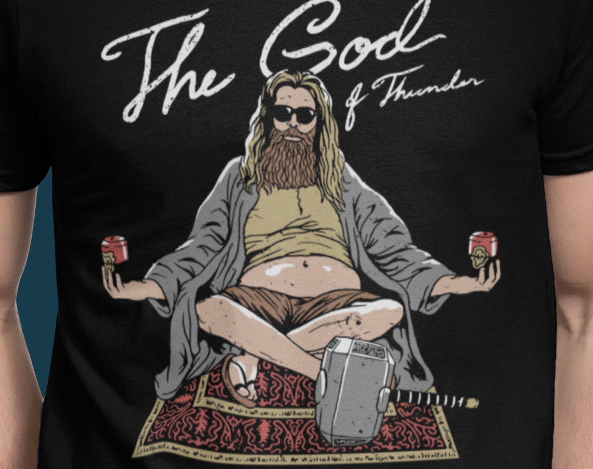 Discover THOR THE DUDE shirt | Dude Thor shirt, Big Lebowski shirt, God of Thunder shirt