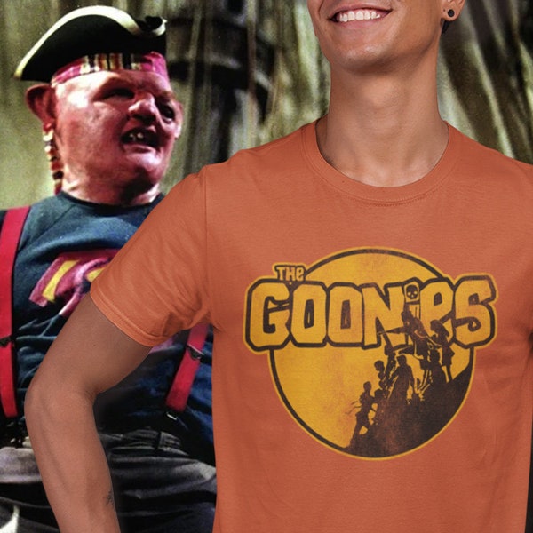 GOONIES t-shirt | movie shirt, 80s t-shirt, Halloween shirt, horror comedy shirt, pirate shirt, chunk, sloth, never say die