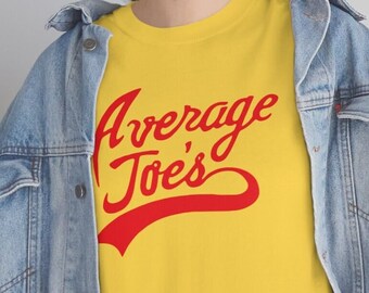 JOE'S GYM shirt | funny movie shirt, average joe shirt, great gift for movie fan, comedy shirt, ben stiller, dodgeball