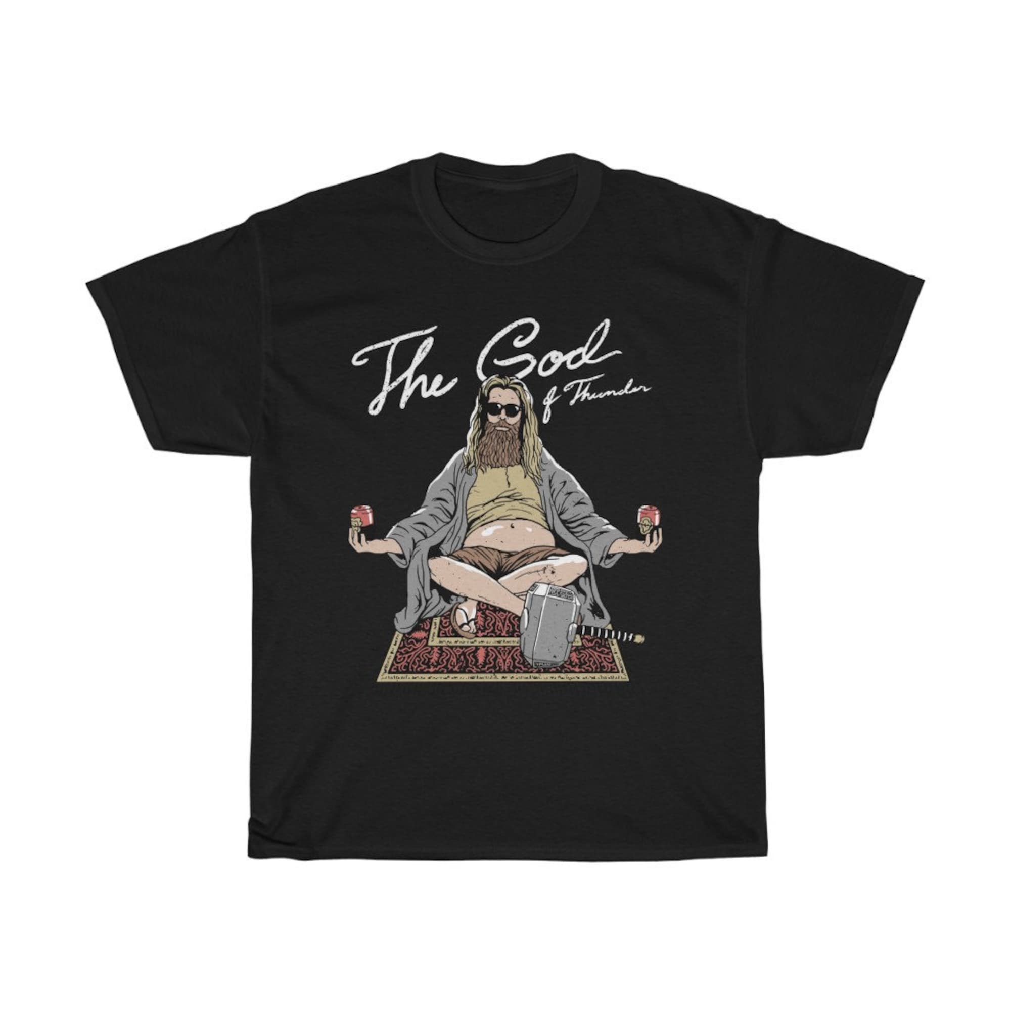 THOR THE DUDE shirt | Dude Thor shirt, Big Lebowski shirt, God of Thunder shirt