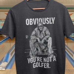 BIG LEBOWSKI shirt |  The Dude shirt, movie shirt, movie t shirt, vintage movie shirt, Big Lebowski t shirt, golf shirt