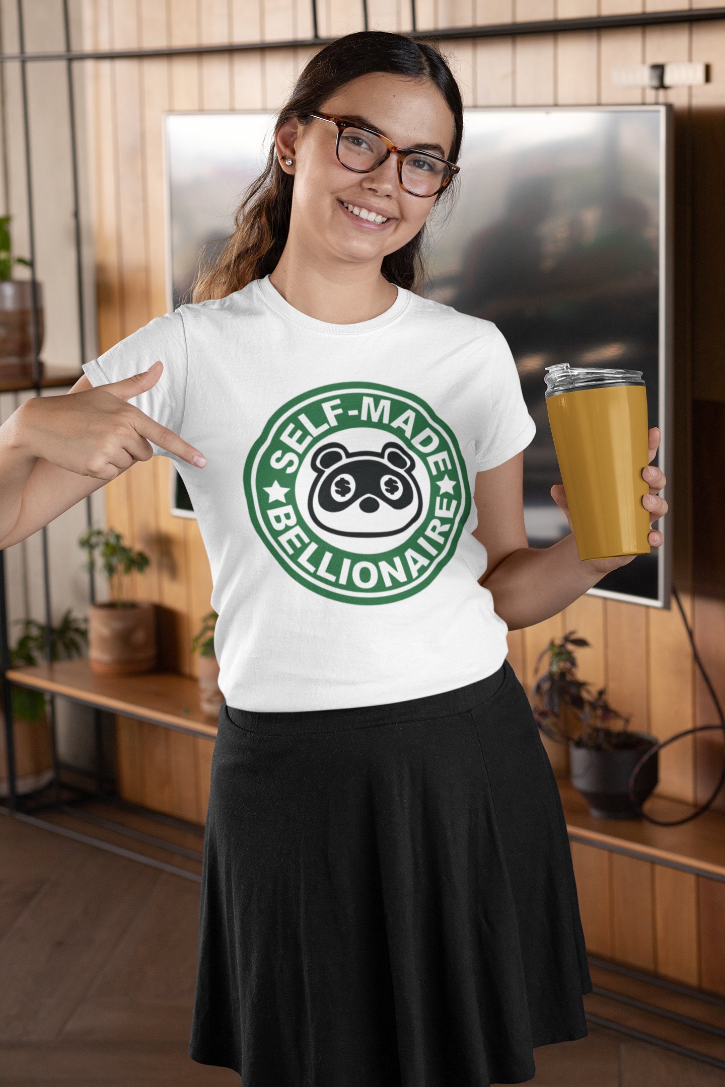 bellionaire animal crossing shirt