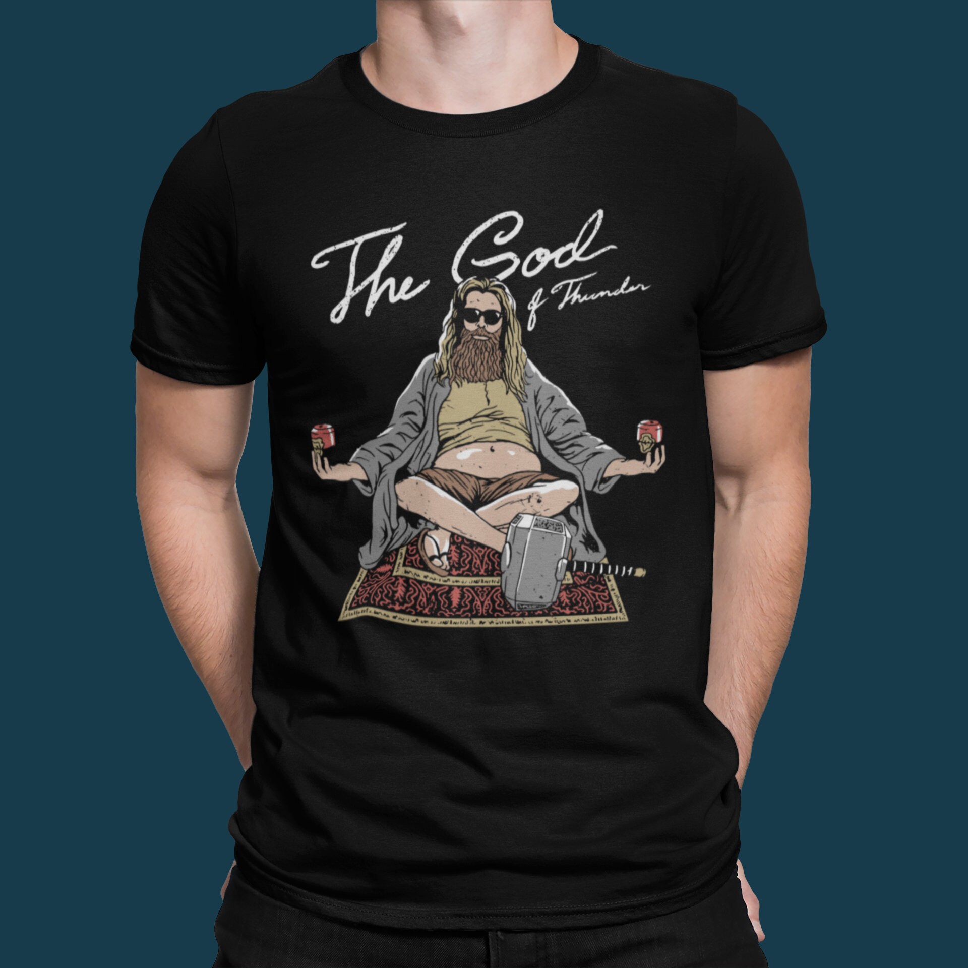 God of War Ragnarok funny Thor Poster | Essential T-Shirt