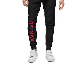 REMAX Sweatpants, Remax sweatpants, Remax branded sweatpants, Remax fleece comfortable sweat pants, RE/MAX real Estate Pants