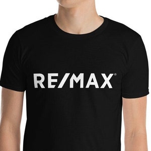 RE/MAX Branded Staple T-Shirt in Premium Ring-Spun Cotton, Remax real estate, REMAX premium t-shirt