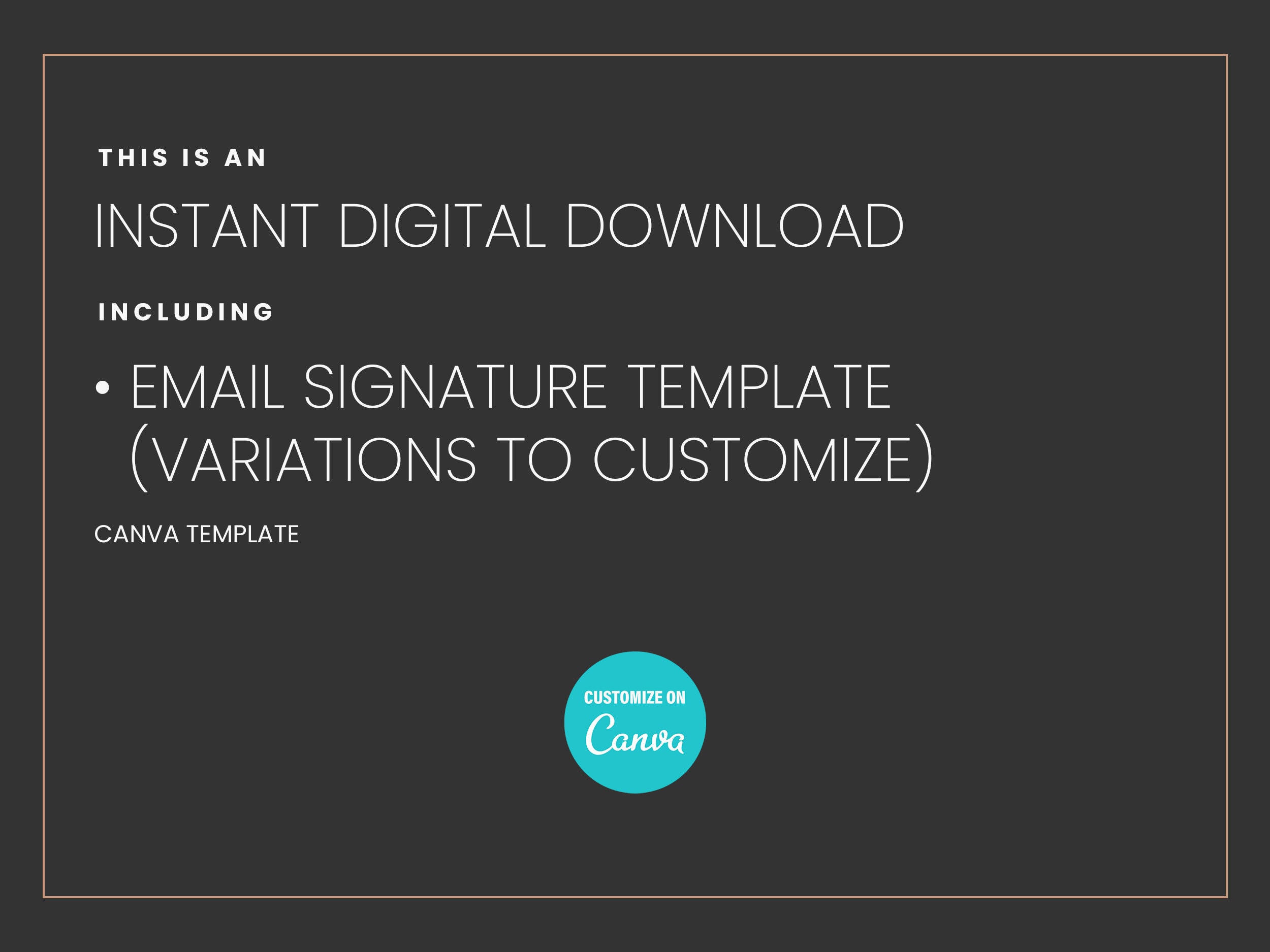 REMAX Real Estate Email Signature Canva Template With 8 Predefined ...