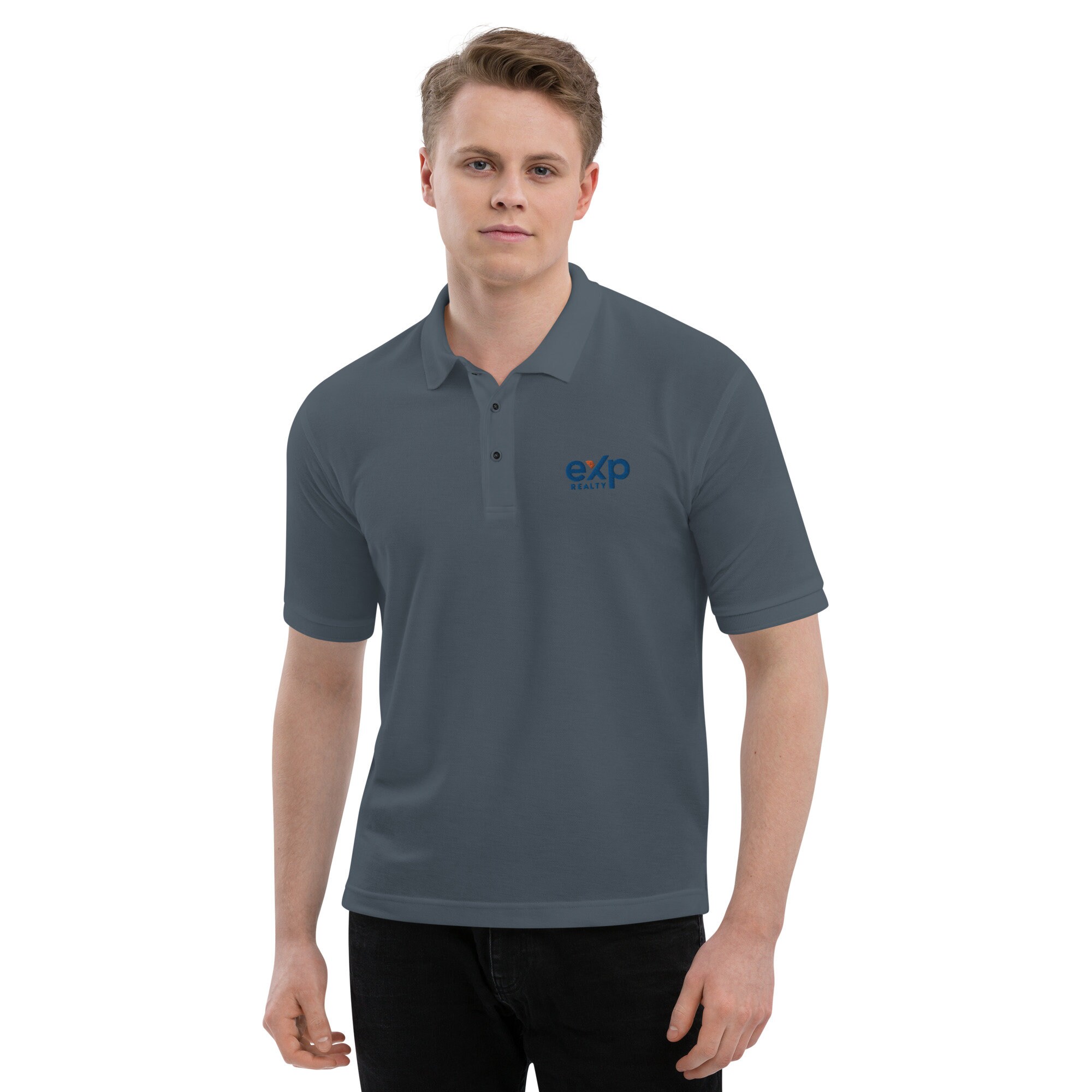 Exp Realty Premium Embroidered Polo Shirt Exp Realty Polo - Etsy