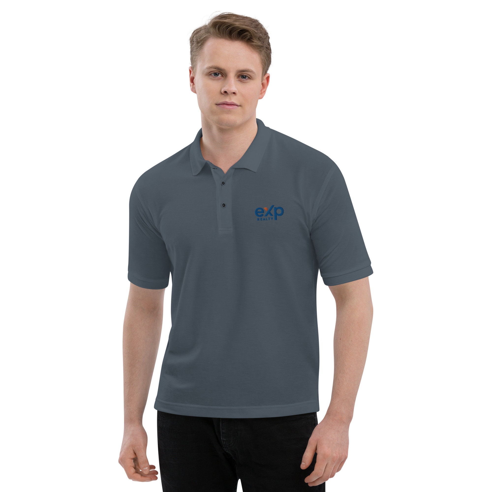 Exp Realty Premium Embroidered Polo Shirt, Exp Realty Polo Shirt
