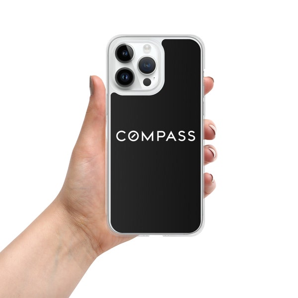 Compass iPhone Case Clear, All Sizes iPhone Case Compass, Compass Real Estate iPhone Case, Compass iPhone Cases, Compass Apple iPhone