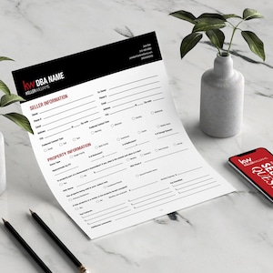 Keller Williams Seller Questionnaire, Real Estate Template (Printable PDF) image 2