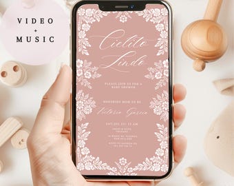 Cielito lindo invitation video, invitation template, digital invitation, editable invitation, party video canva, animated invitation.