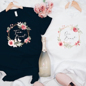 Personalized | JGA T-Shirt | Team Bride - Bachelorette Party