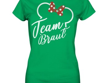 T-Shirt Team Bride Donna - Maglietta Addio Al Nubilato Per