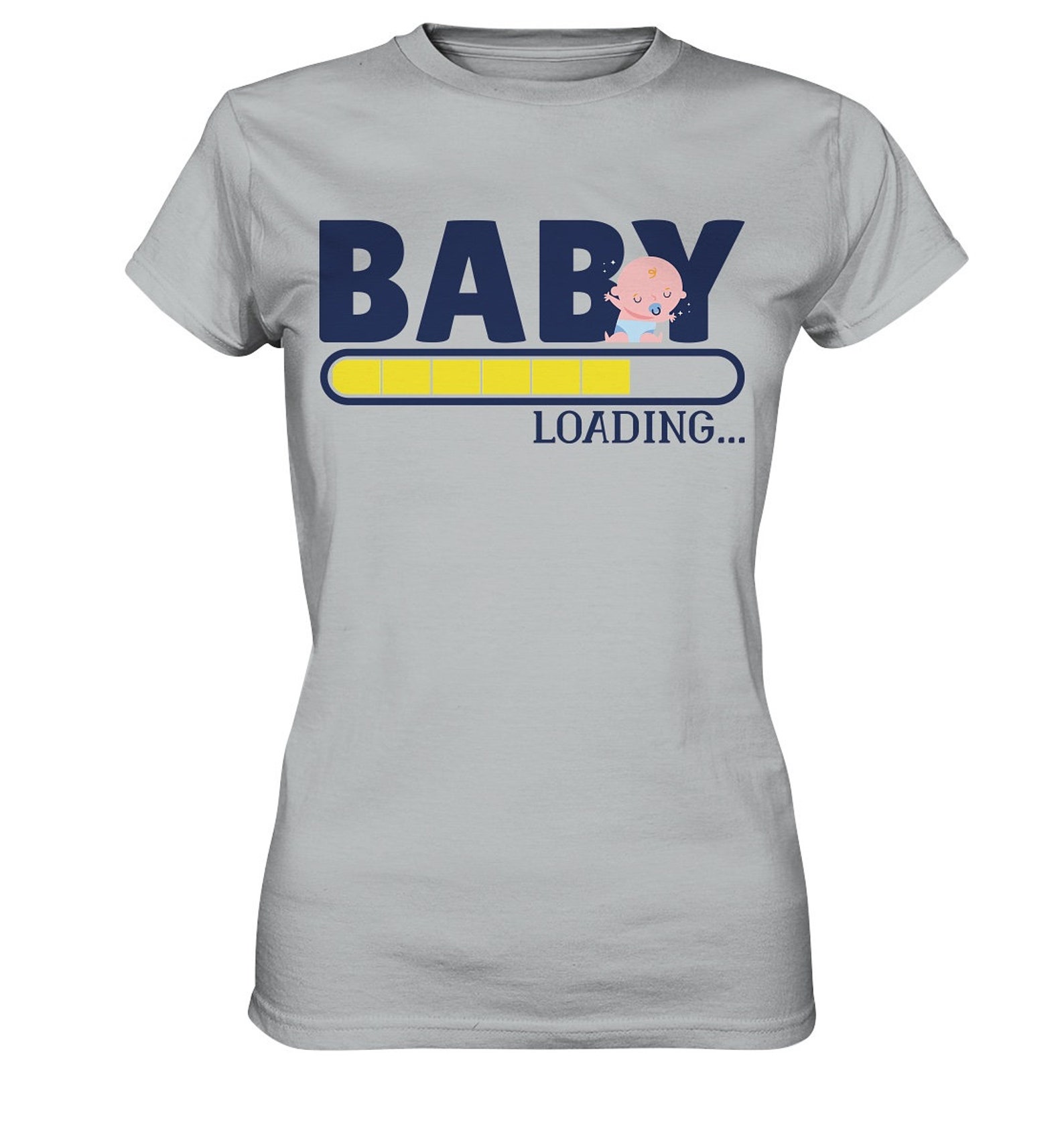 Baby loading Tshirt avec un bébé mignon pour la baby party Etsy