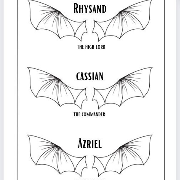 Bat Boy Acotar Etsy