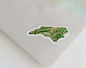 UNCC Sticker, Unc Charlotte Sticker, North Carolina Sticker, Charlotte 49er, Unc Charlotte, Charlotte Sticker,