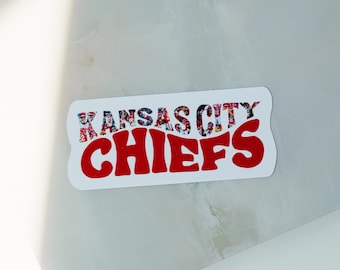 Kanas City Football Sticker